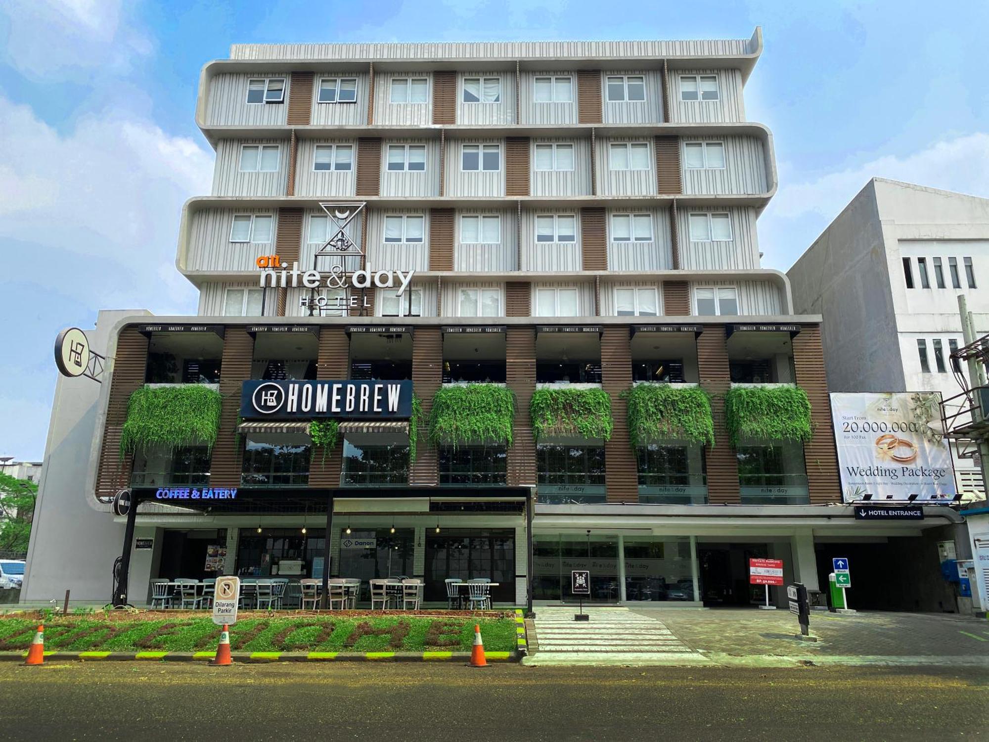 All Nite And Day Hotel Alam Sutera Serpong Exteriör bild